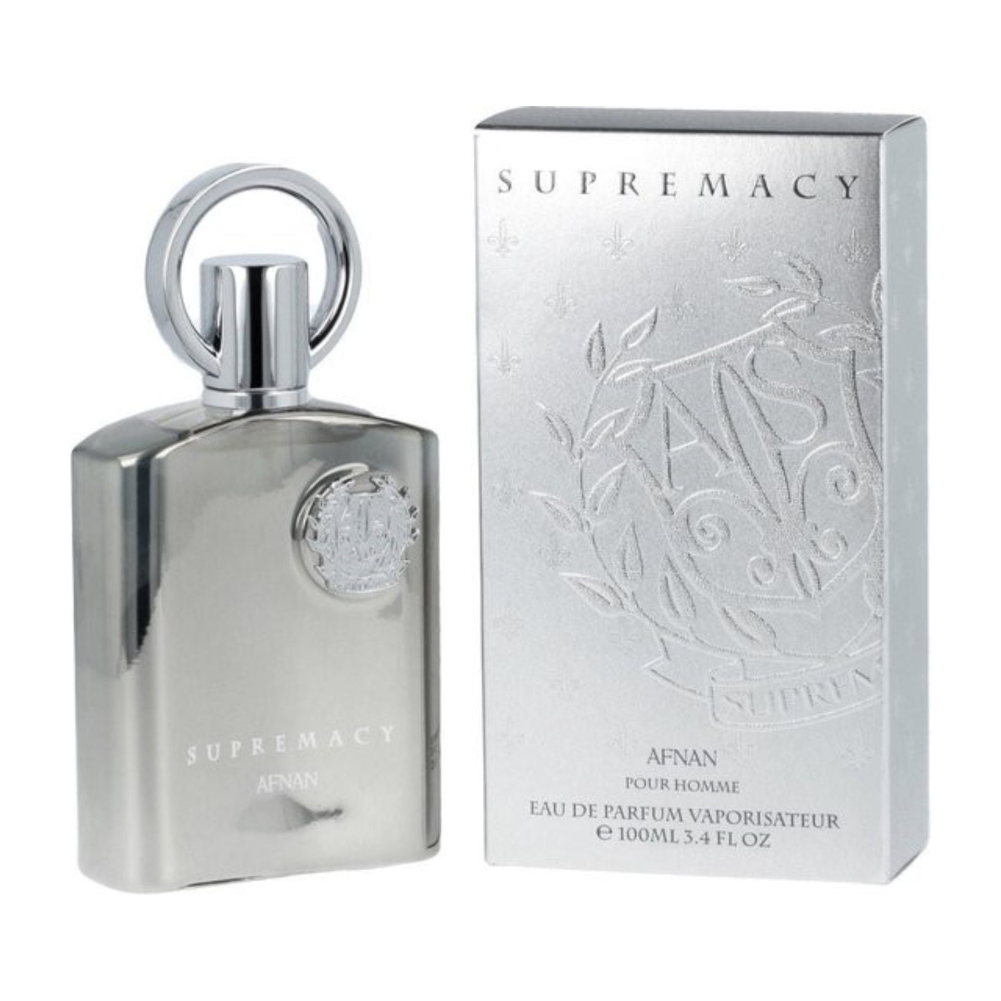 Afnan Supremacy Silver eau de parfum 100 ml Herenparfum