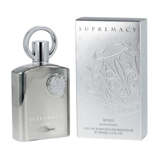 Afnan Supremacy Silver eau de parfum 100 ml Herenparfum